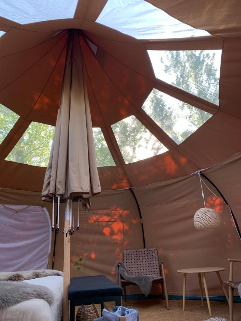 Romantik Luxus Glamping 2 Idestrup エクステリア 写真
