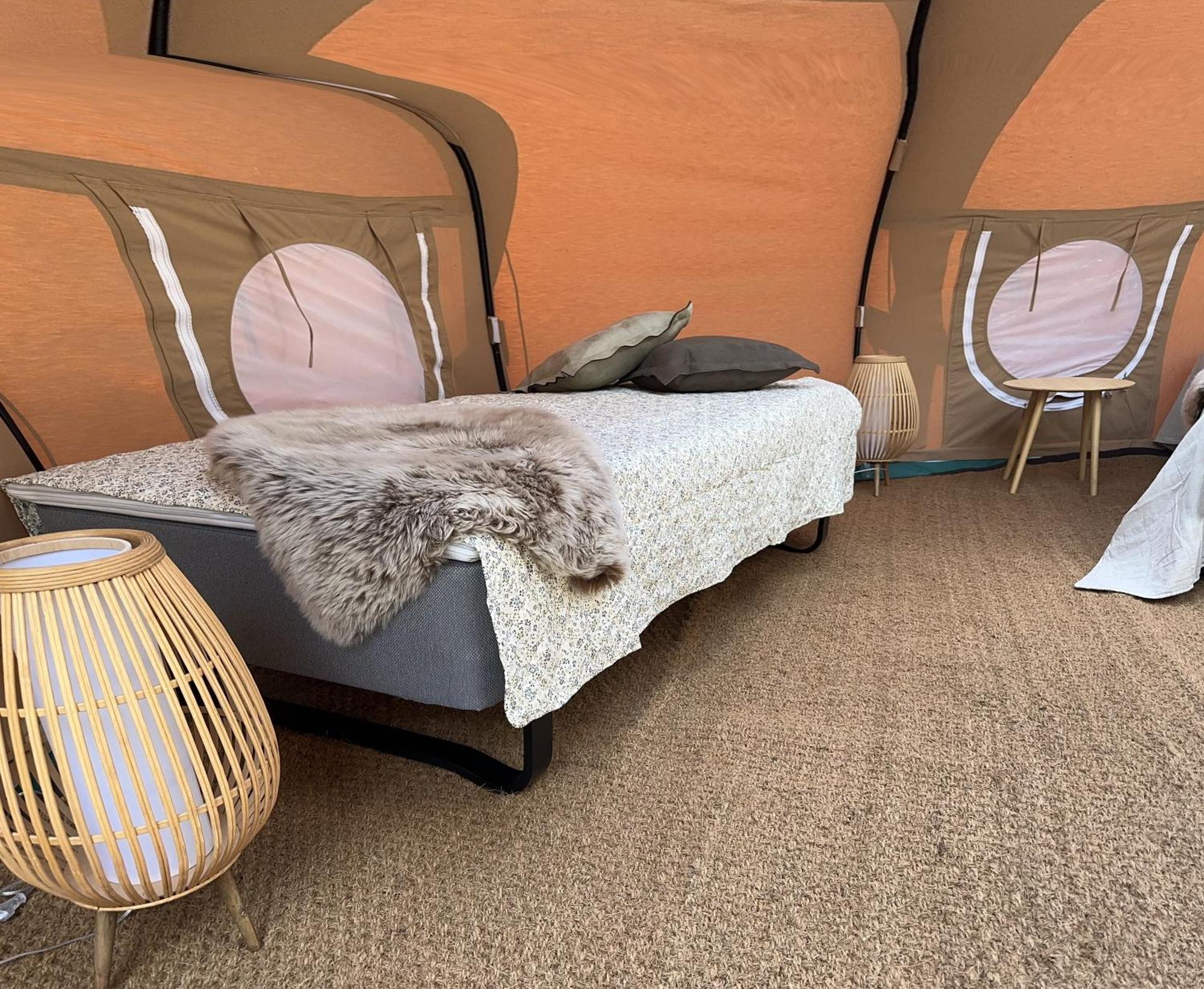 Romantik Luxus Glamping 2 Idestrup エクステリア 写真